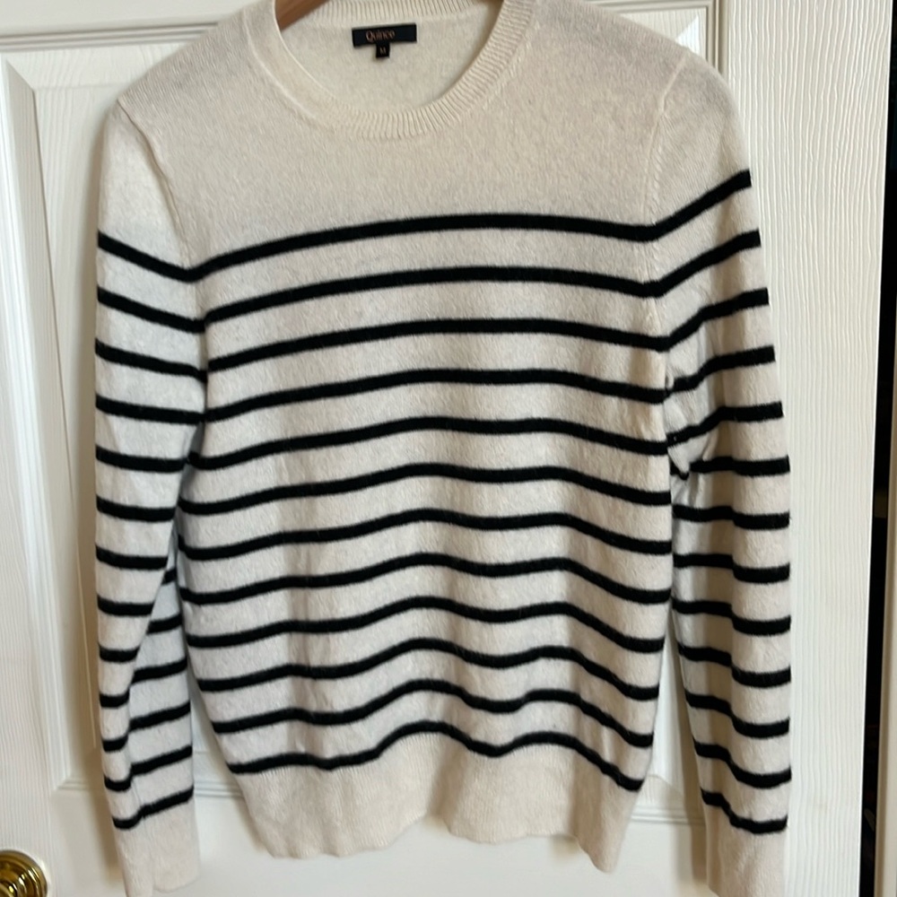 Quince Mongolian Crewneck Sweater